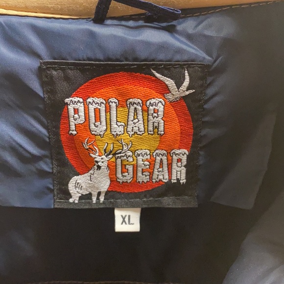 Polar gear puff coat. Made in USA - Picture 2 of 3